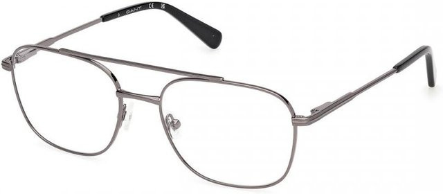 Gant Ga50039 Korrektionsbrille, Vollrand, Aviator, Metall, grau, Herren - Bild 1