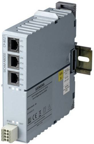 Siemens 6MF2802-1AA00 SPS-Steuerungsmodul mit Ethernet/LAN in Grau - Bild 1