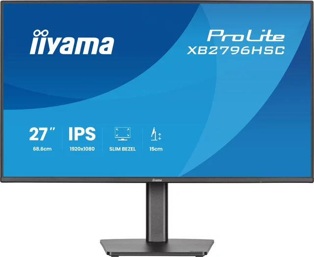 Iiyama ProLite XB2796HSC-B1 LED-Monitor, 27 Zoll Full HD IPS, Schwarz - Bild 1