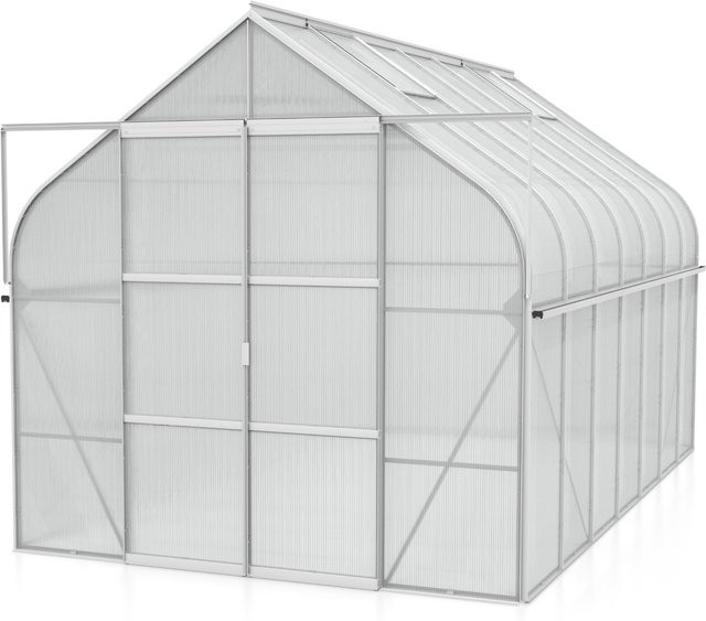 Vitavia Gewächshaus Diana 11500 mit Glockendach, Aluminium eloxiert, 11,5 m², 4 mm Polycarbonat - Bild 1