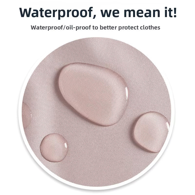 QHSPE Halbkörperschürze wasserdicht und ölbeständig in Rosa - Bild 2