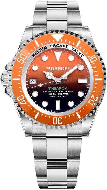 BOBROFF Armbanduhr Automatik, Edelstahl, 44 mm, Herren - Bild 1