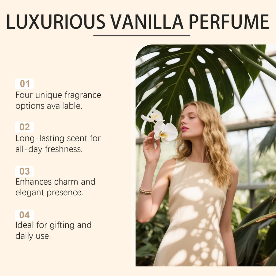 Roxelis Vanille Duft, 50 ml, Herren - Bild 3