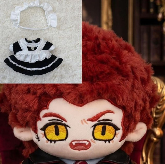 Yiran toy Good Omens Crowley Anime Figuren Plüsch, 20cm, ab 14 Jahren - Bild 1