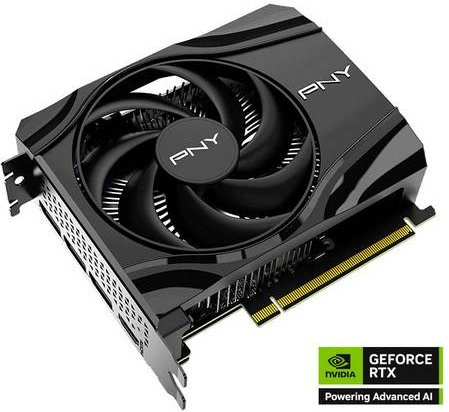PNY Nvidia GeForce RTX 5060 Grafikkarte mit 8GB GDDR7-RAM in Schwarz - Bild 1