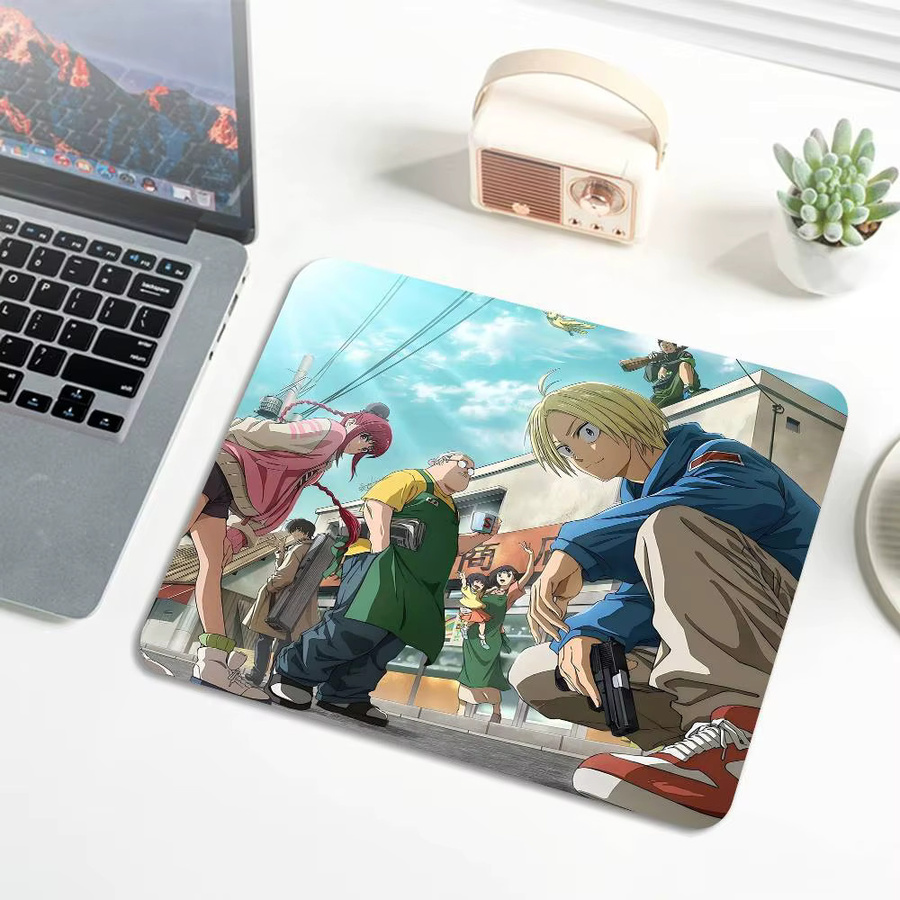 Japanisches Anime-Mauspad SAKAMOTO DAYS in Multicolour als kreative Schreibtischunterlage und Spiel-Mauspad - Bild 4