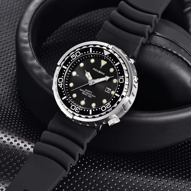 Lige Armbanduhr, Quarz, Herren, 50 atm wasserdicht - Bild 3