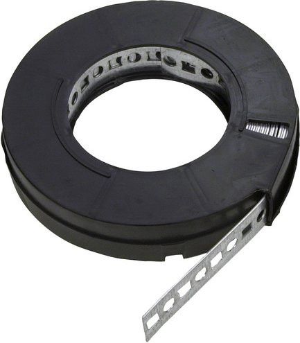 Connex Montageband aus verzinktem Stahl in Silber, Breite: 17 mm, Länge: 5000 mm - Bild 1