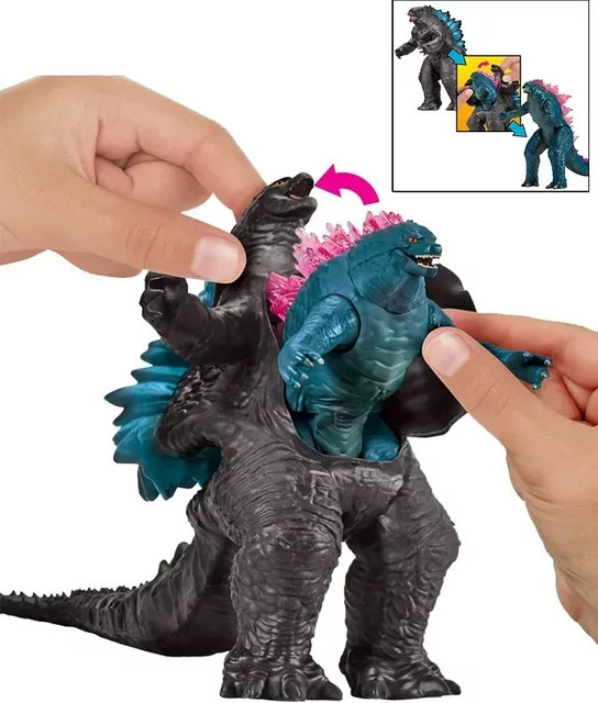 Playmates Godzilla Evolution Modell VS King Kong New Empire 2024 Actionfigur ab 4 Jahren - Bild 1