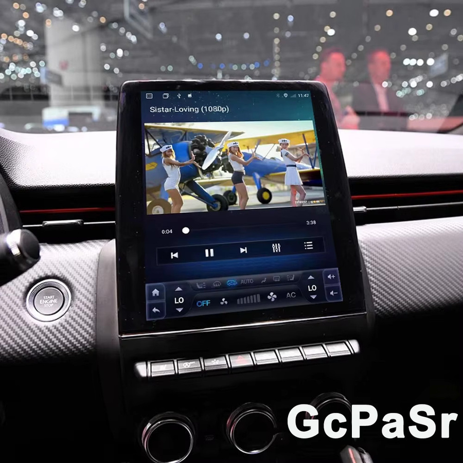 Android 16 Multimedia Autoradio im Tesla-Stil für Renault Clio 5 (ab 2019) mit 9,7 Zoll Display, GPS und 5G Wifi in Schwarz - Bild 2