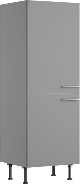Optifit Küchen-Midischrank Mats825 für Kühlschränke in Basaltgrau, B/T/H: 60 x 58,4 x 176,6 cm - Bild 1