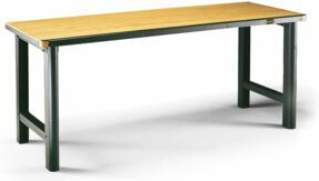 Hazet Werkbank 130-1 aus Stahl und Holz in Multicolor, B/T/H: 100,0 x 84,5 x 76,0 cm - Bild 1