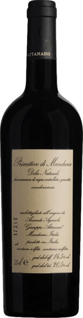 Attanasio Primitivo di Manduria Rotwein, 2019, Italien, süß, 0,75 l - Bild 1