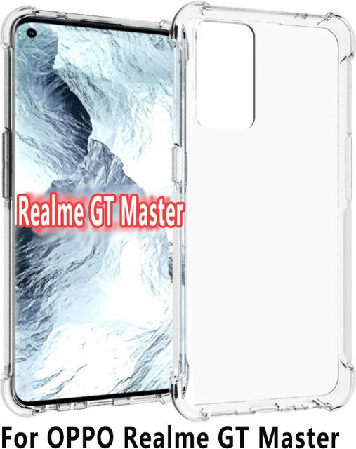 Stoßfeste Silikon Hülle für Realme GT Master Edition RMX3363 RMX3360 in Transparent - Bild 1