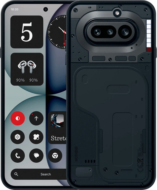 Nothing Phone (4a) Smartphone 256GB Schwarz 5G mit 6,78 Zoll Display Android - Bild 1
