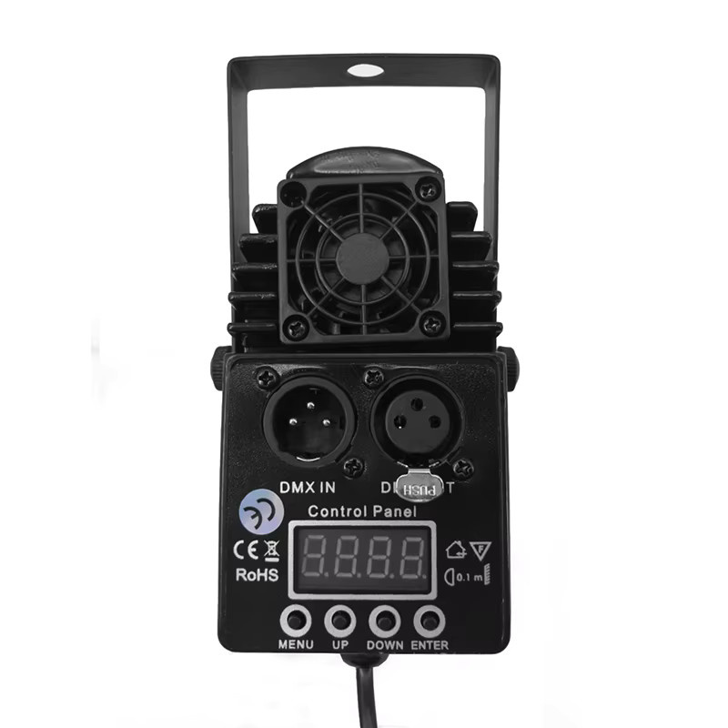 SHEHDS Mini RGBW 4in1 LED Par Lichtstrahler 10 W in Schwarz für DJ, Party und Nachtclub - Bild 2