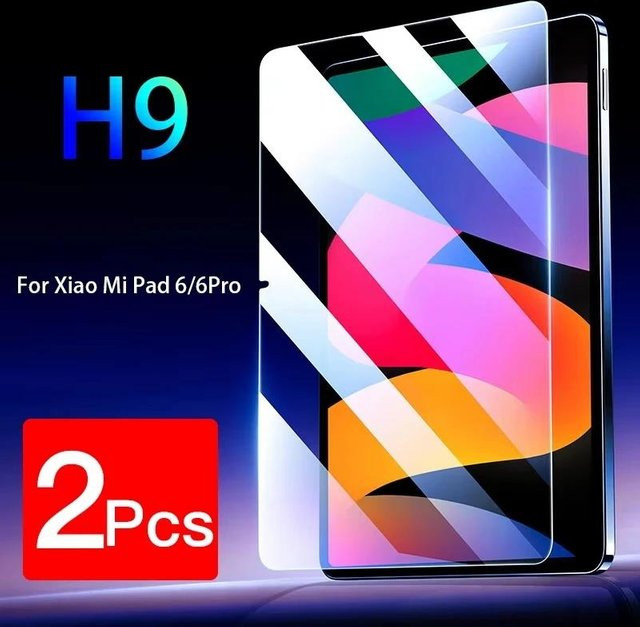 2er-Set Xiaomi Schutzglas 9H Ultra HD gehärtetes Glas für Xiaomi Pad 7 6 5 Pro 11 Zoll und Redmi Pad SE 11 2025 transparent - Bild 1