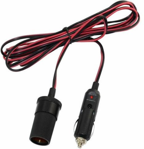 Car Yours Baby Zigarettenanzünder Verlängerungskabel 100W 12/24V Adapter in Schwarz - Bild 1