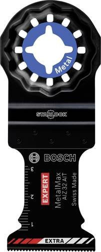 Bosch EXPERT MetalMax AIZ 32 AIT Carbide Tauchsägeblätter für oszillierende Multifunktionswerkzeuge, 10er Set, B: 40 mm, H: 32 mm, T: 3,2 mm - Bild 1