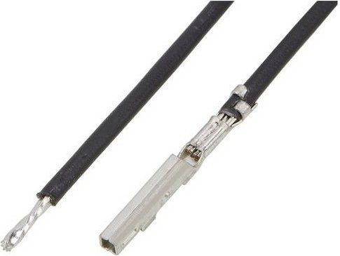 Molex Crimpkontakt mit Litze 215346-1125 Bulk in Schwarz und Silber - Bild 1