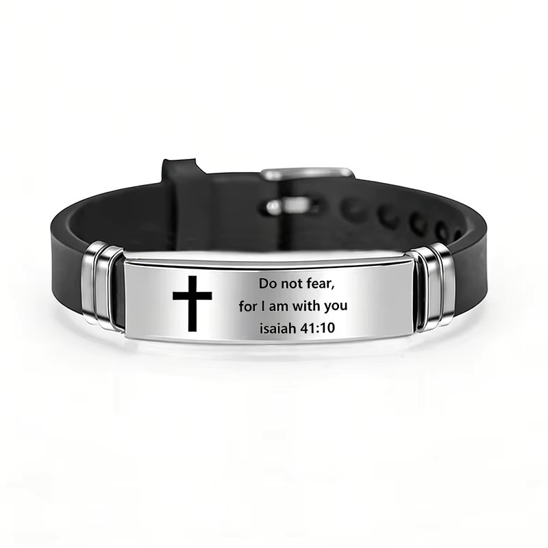 konminry Armband, Edelstahl, Silber, Herren - Bild 2