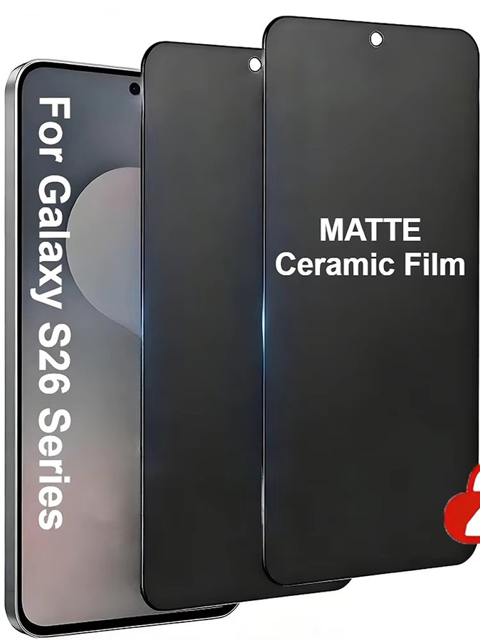 NNBILI 2 Stück Matte Keramik-Displayschutzfolien für Samsung Galaxy S22 S23 S24 S25 S26 Plus Edge Ultra kompatibel, Transparent - Bild 5