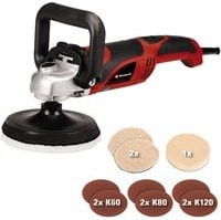 Einhell CC-PO 1100/150 E Poliermaschine und Schleifmaschine mit 1100W und 150mm Schleifscheibe - Bild 2