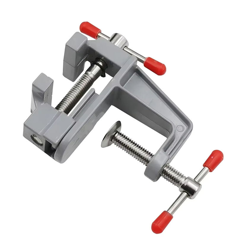 KRIOCY Mini-Schraubstock aus Aluminiumlegierung mit 360 Grad Rotation für DIY-Projekte und Elektronik-Gravur - Bild 7