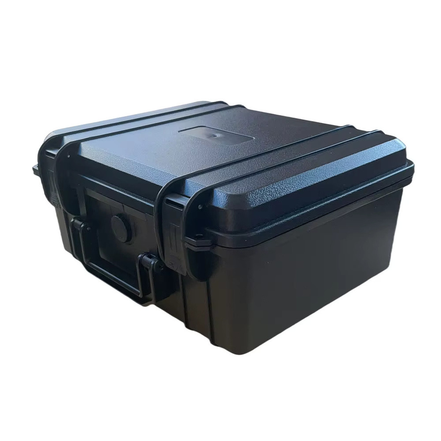 Wasserdichter Werkzeugkoffer in Schwarz als schlagfeste Sicherheitsschutzbox und Organizer für Hardware und Instrumente, B/T/H: 28,0 x 24,0 x 13,0 cm - Bild 3