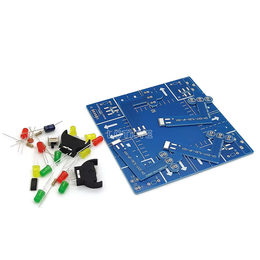 LOTHYE Kreative DIY Ampel Licht Elektronische Kit, LED Beleuchtung, Lautsprecher - Bild 2
