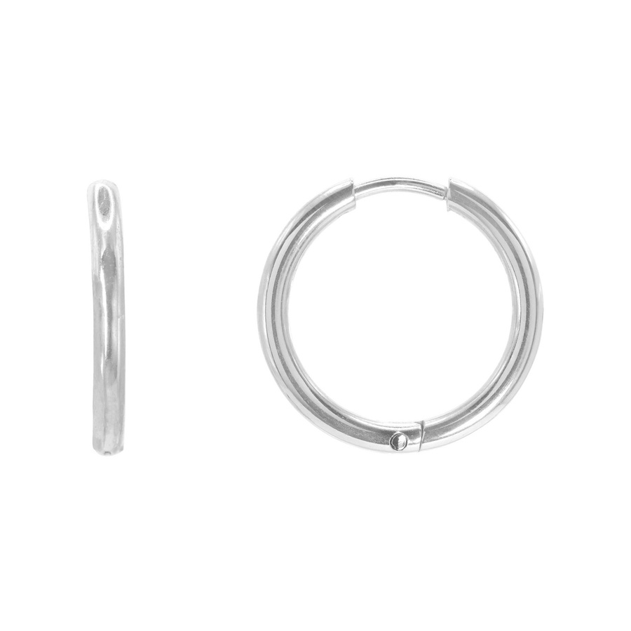 Ohrringe Laeca, Silber, Unisex - Bild 1