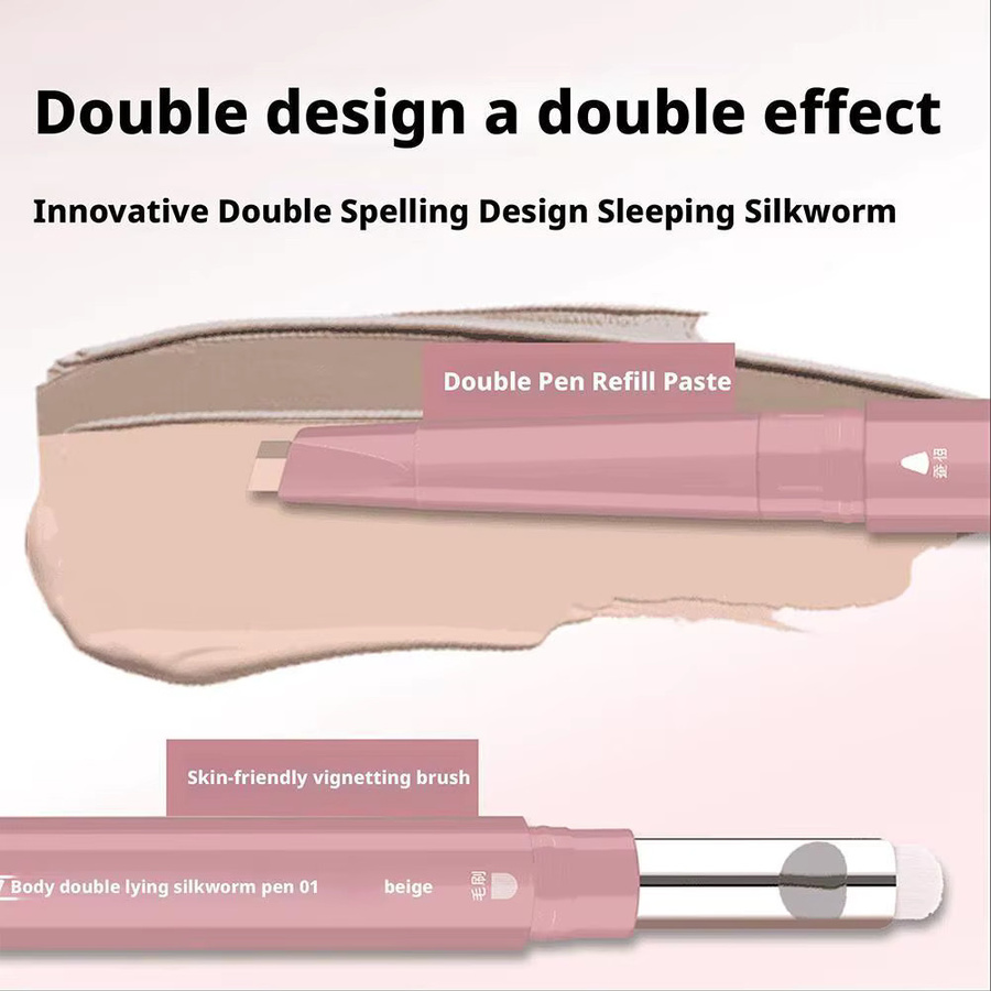 eelhoe 2-in-1 Lying-Silkworm-Stift, Highlighter & Schattenstift, Unisex - Bild 4