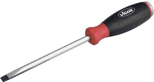 Vigour Schlitz-Schraubendreher mit Schlagkappe V5043 multicolour - Bild 1