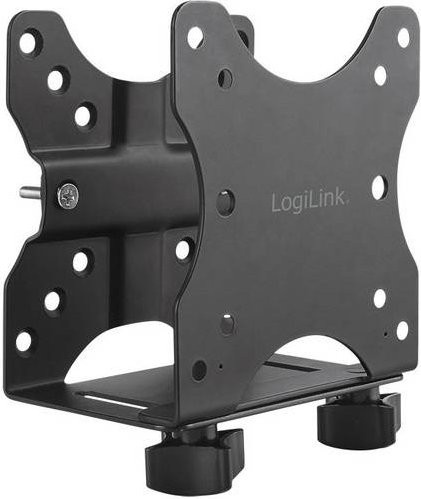 LogiLink PC Halterung BP0066 Schwarz mit VESA-Standard 75 x 75 mm und 100 x 100 mm, belastbar bis 5 kg - Bild 1
