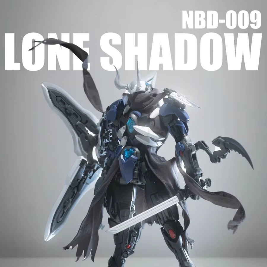 NONZERO STUDIO Hemoxian Lone Shadow 1/100 MG NBD-009 Montagemodellbausatz, Actionfigur - Bild 2