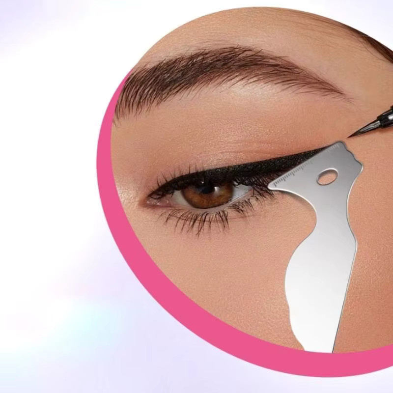 Multifunktionale Make-up-Spatelpalette für Augen-Make-up-Schablonen und Foundation - Bild 4