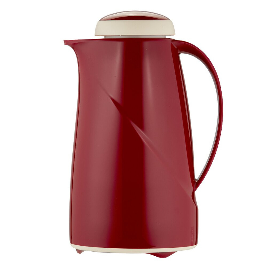 Helios Isolierkanne Wave S+ rot, 1,0 l - Bild 1