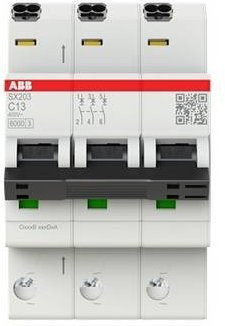 ABB SX203-C13 Sicherungsautomat MCB 13A 440V Weiß - Bild 1