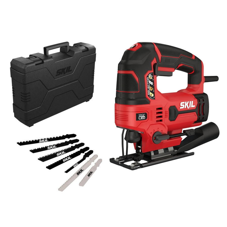 Skil Pendel-Stichsäge 4531GA in Rot mit 680 W Leistung - Bild 2