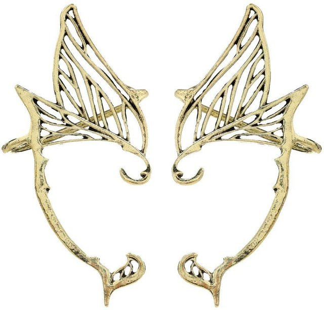 Lucky Star Jewelry Ohrringe, Blatt, Gold, Legierung, Damen - Bild 1