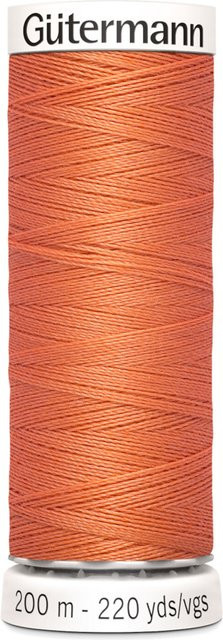 Gütermann Allesnäher Nähgarn Mittelorange 200 m - Bild 1
