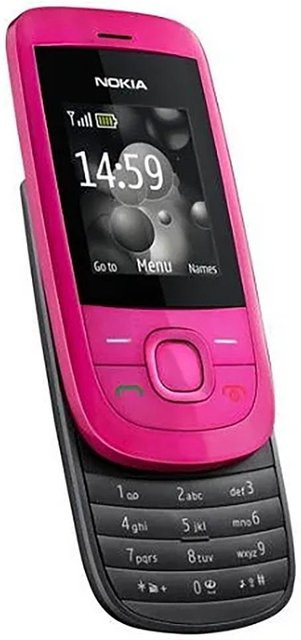 Generalüberholtes Nokia 2220 Slide Mobiltelefon in Rosa mit 1 SIM-Kartenslot - Bild 1
