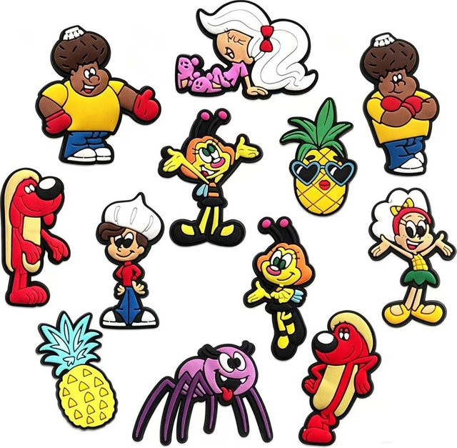 12-teiliges Cartoon-Schuhcharms-Set, Kinder, Hot Toys - Bild 1