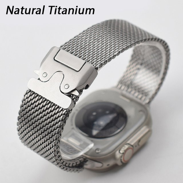 FancyWrist Uhrenarmband Titan, Milanaise, Unisex - Bild 1