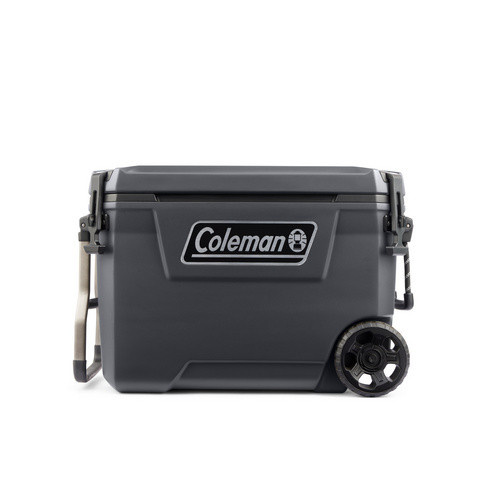 Coleman Kühlbox Convoy mit Rollen, 61,5 l, Grau/Anthrazit/Schwarz, Innenmaße B/H/L: 32 x 40 x 61,3 cm - Bild 4