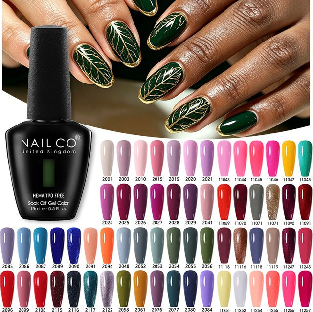 NAILCO Farbgel Nagellack Hybridlack, 15 ml, HEMA TPO frei - Bild 1