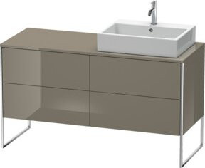 Duravit Waschtischunterschrank XSquare in Hochglanz, B/H/T: 140 x 77,8 x 53,8 cm - Bild 1