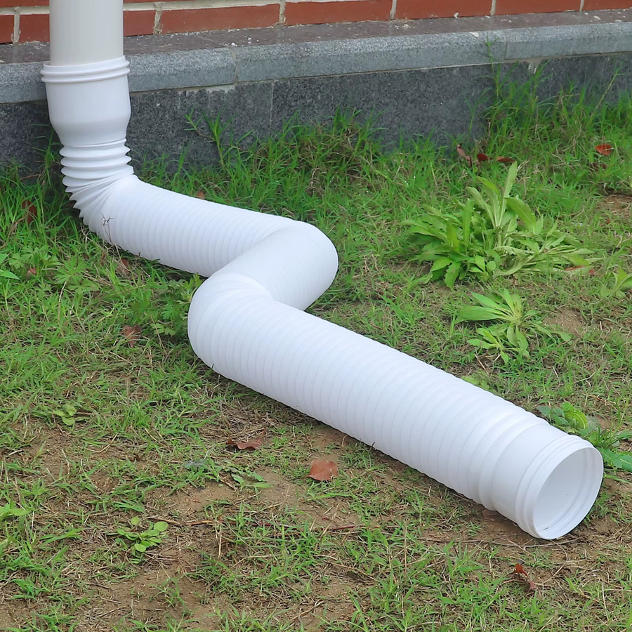 Kesoto Flexible Dachrinnenverlängerung und Fallrohrverbinder in Schwarz - Bild 3