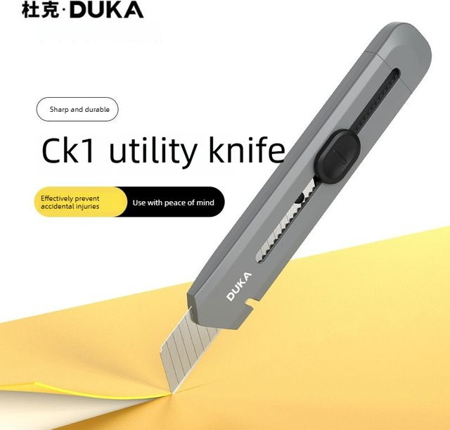 Duke Universalmesser als kompakter Papierschneider, Paketöffner und Kunstmesser aus Kunststoff - Bild 1