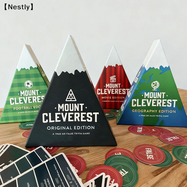 Smartest Mountain True Or False Trivia-Spiel, Familienspiel, Partyspiel - Bild 1